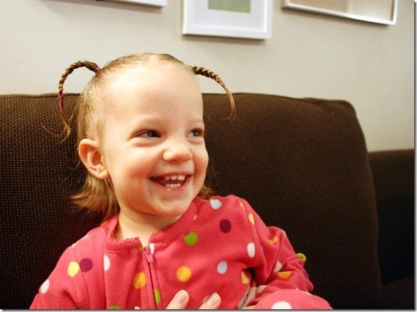 Chevron Hair Part