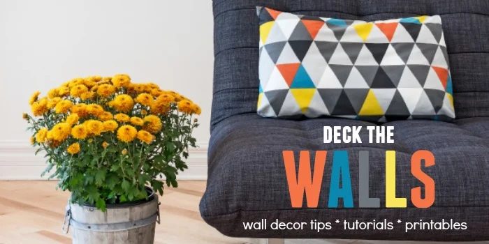Deck the Walls: Wall Decor options + Link Party