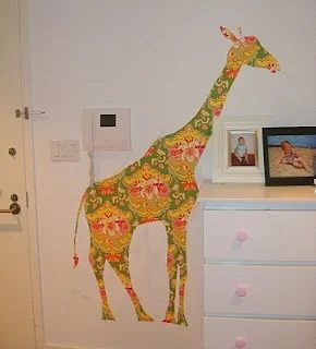 fabric wall decal