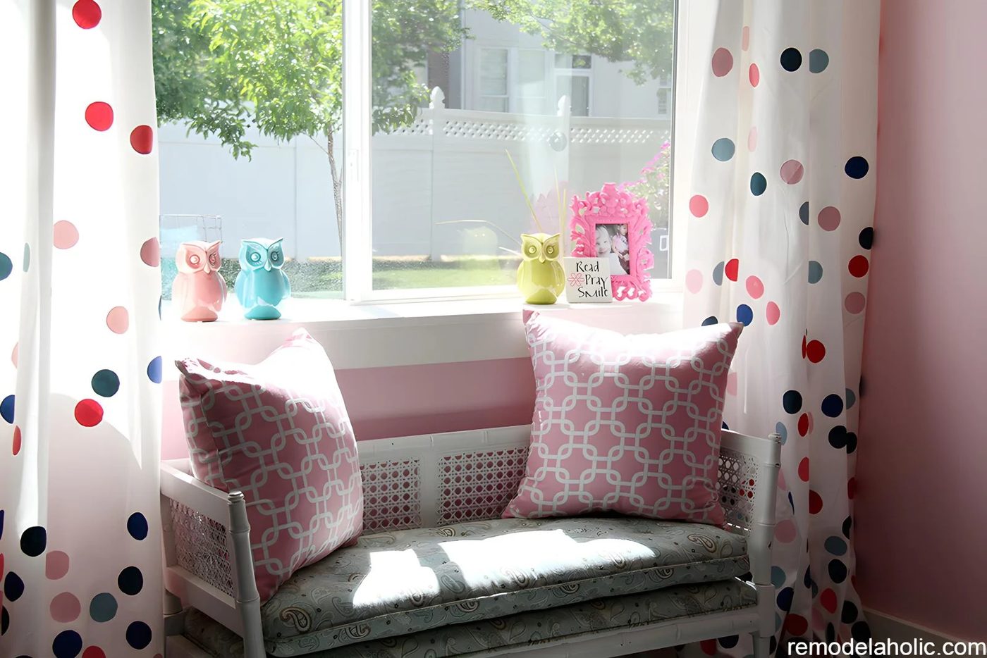 Girls Pink And Navy Bedroom Decorations 17 (1) 114433