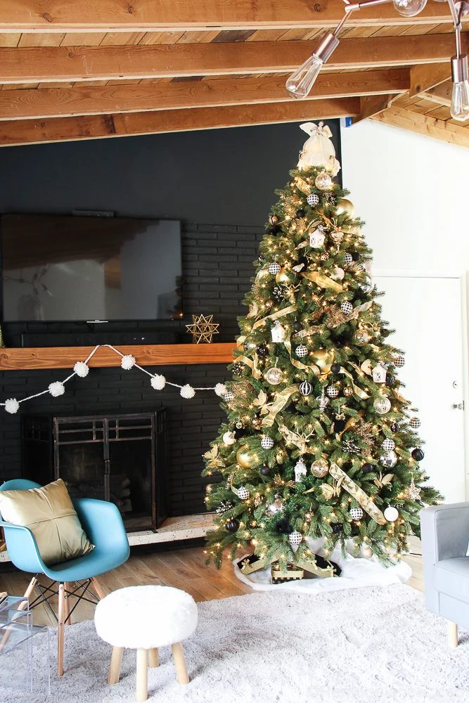 How to decorate an elegant Christmas tree @Bekob (6 of 15)