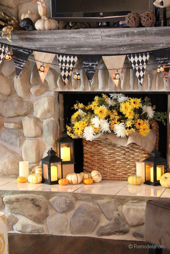 Fall-mantel-and halloween-mantel-decor-options-5