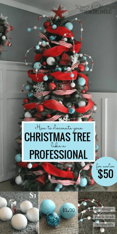 How To Decorate A Christmas Tree Like A Professional Sawdust 2 Stitches Featured On Bekob