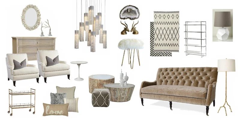 Decorate with Winter Whites