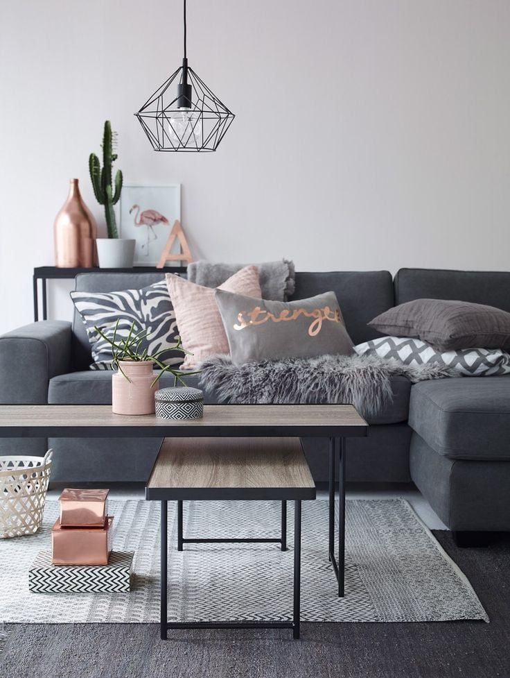 copper living room
