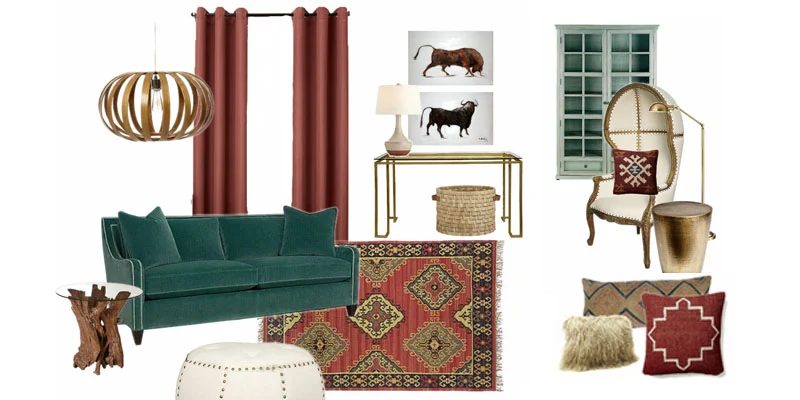 Decorating with Marsala, the Pantone Color of the Year