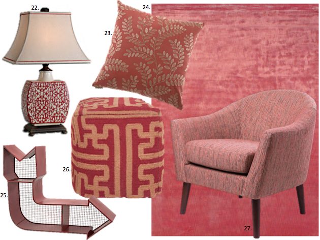 Love the new spicy color of the year, marvelous marsala? Here are lots of great options to add the color into your home decor. How to decorate with Marsala at tipsaholic.com #marve