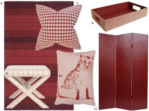 Decorating with Marvelous Marsala