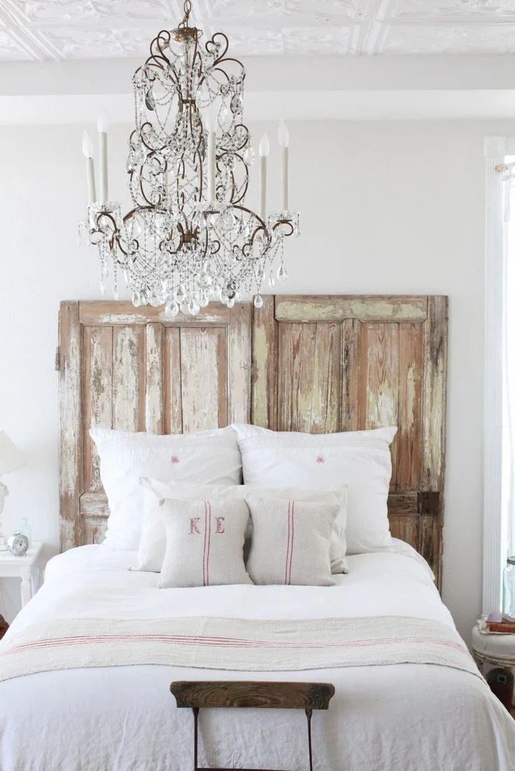 rustic glam bedroom