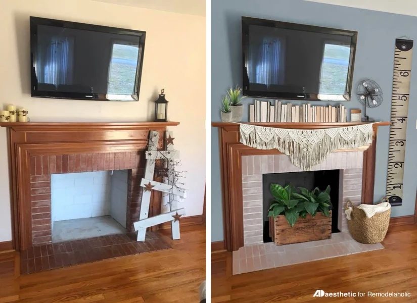 Real Life Rooms: Decorating options for a TV above a Fireplace
