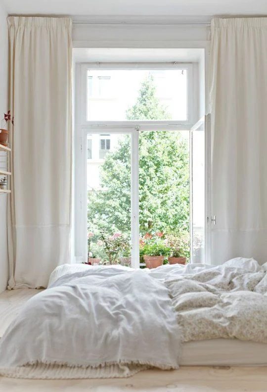 Decorating with White @Bekob -- all white bedroom
