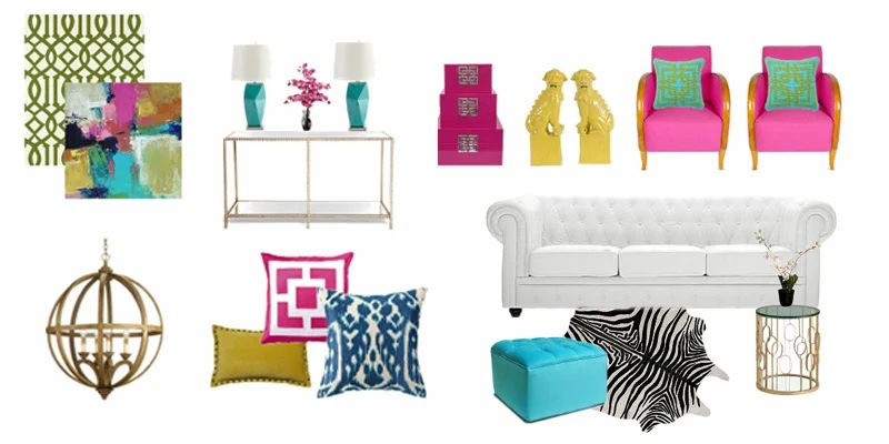 Decorating with BOLD Colors