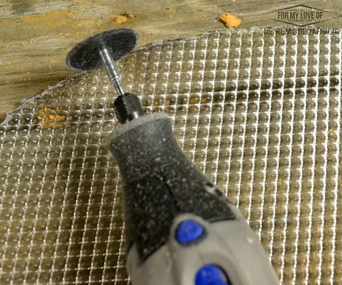 use a dremmel tool to cut out the circle from the styrene light panel