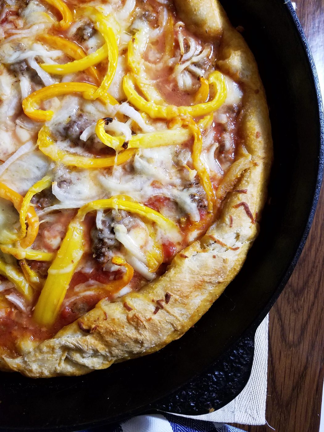 one pan deep dish pizza 3