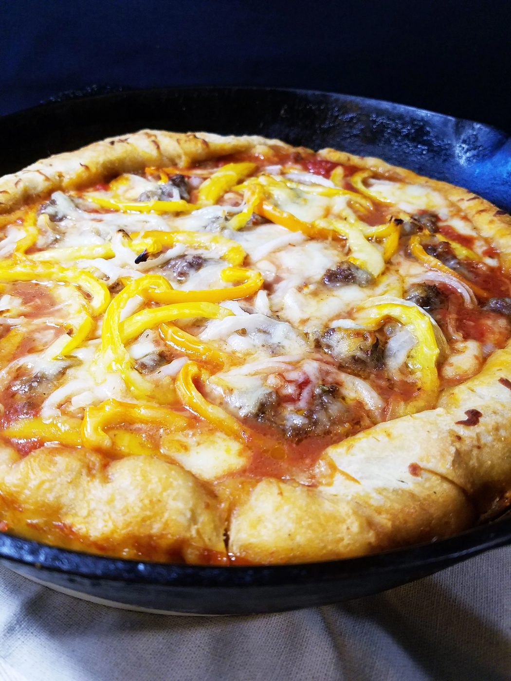 one pan deep dish pizza 4