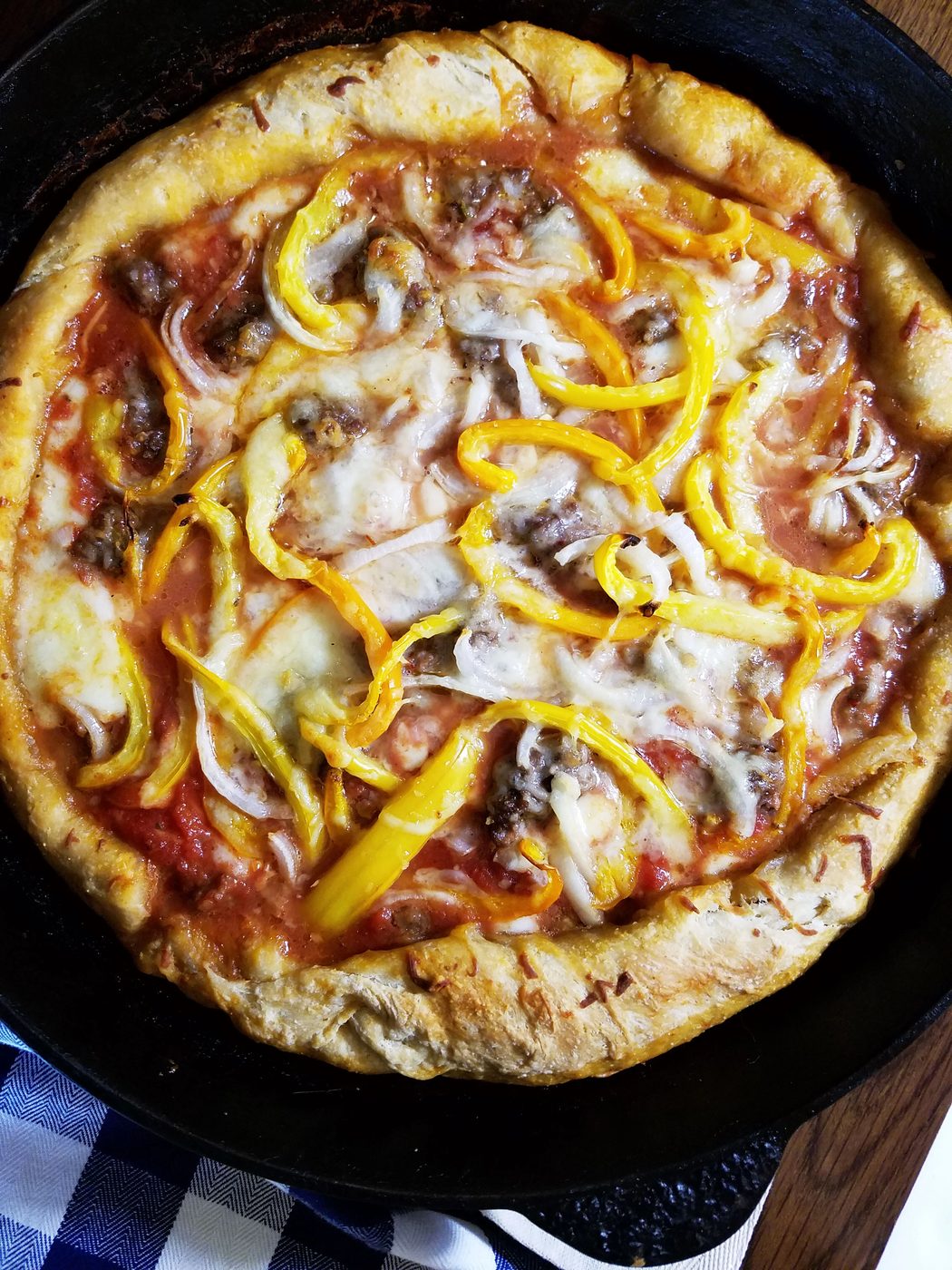 one pan deep dish pizza 5
