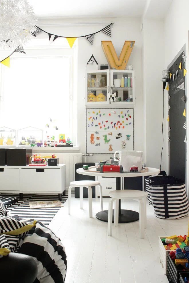 modern playroom