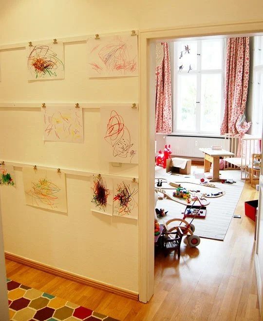art display for kids