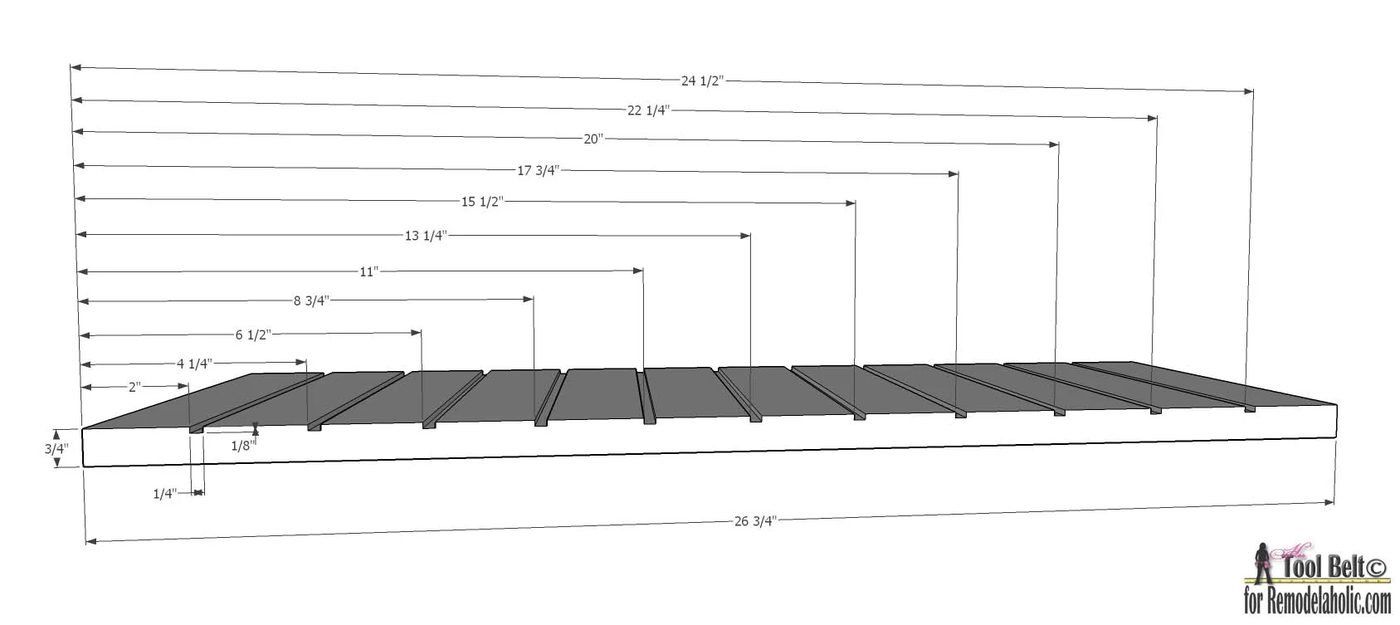Free project plans to build a rustic divided bookcase on Bekob.com