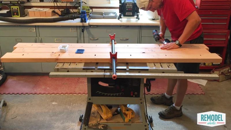Handmade 2x6 Bench | Modern Waterfall Bench walkthrough | Entryway Bench | Bench Building Plans