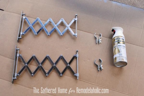 handmade accordion lamp ikea frack mirror2