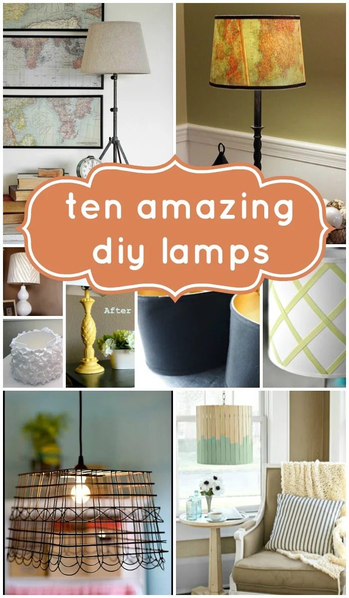 ten memorable handmade lamps