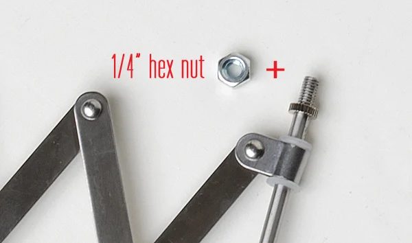 hex nut plus frack mirror frame