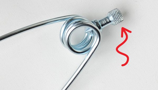 ball joint from clamp lamp