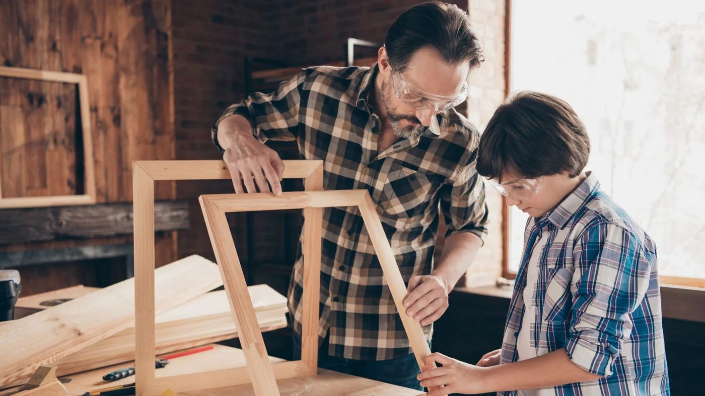 Father And Son Handmade Dp