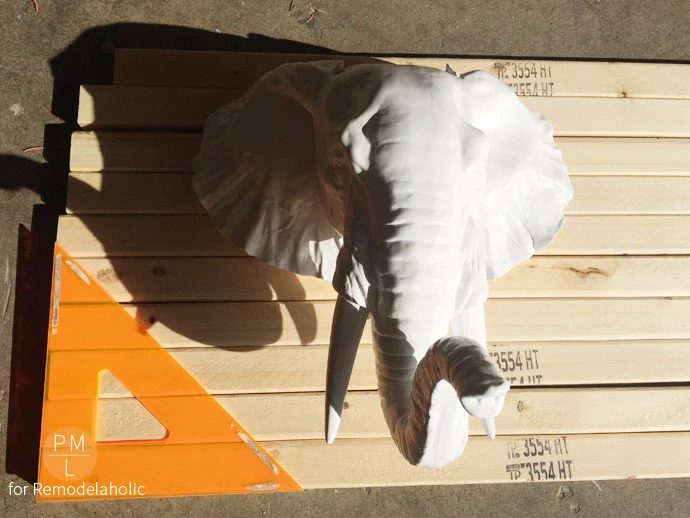 Handmade Animal Head Plaque