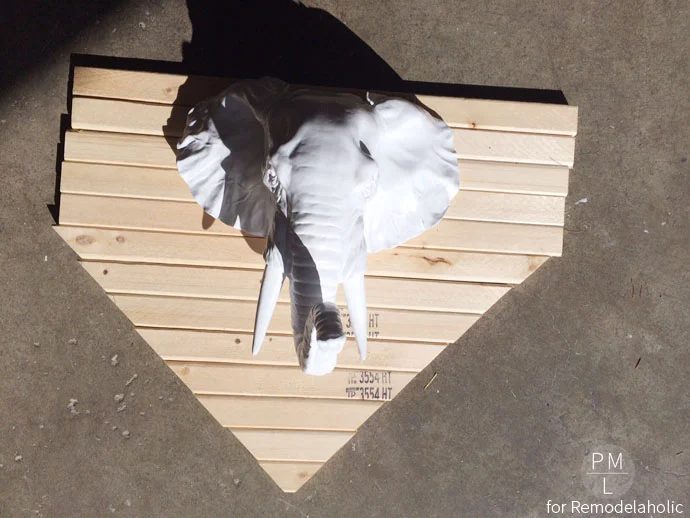 Handmade Animal Head Plaque