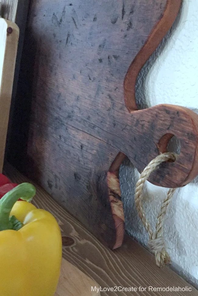 big cutting board handle, MyLove2Create for Bekob