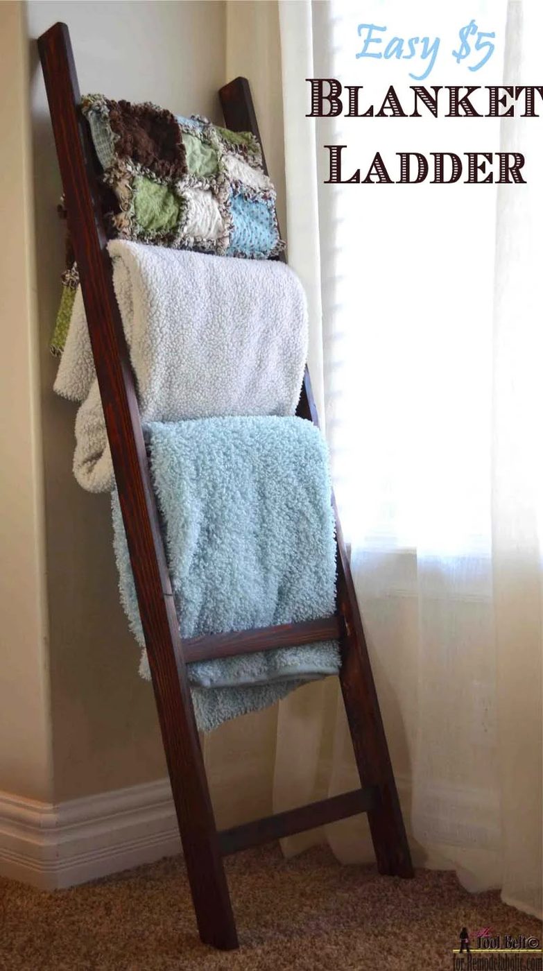 straightforward 5 dol blanket ladder