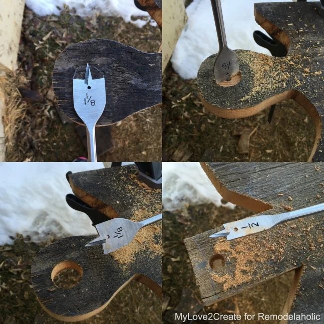 drilling holes in handles, MyLove2Create for Bekob