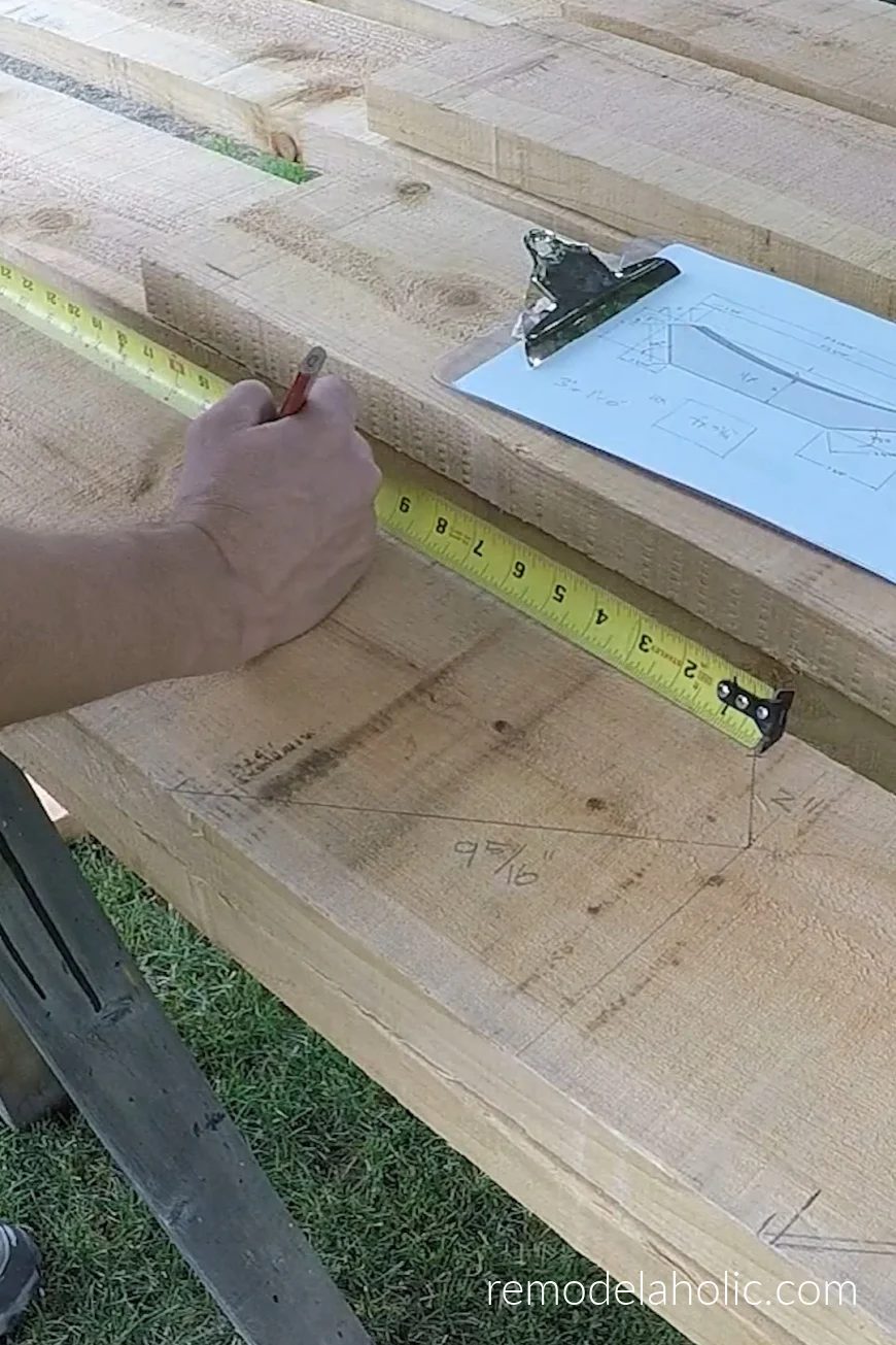 Diy Wood Braces How To Make A Wood Corbel Support For An Arbor Or Pergola Measure Curve Bekob