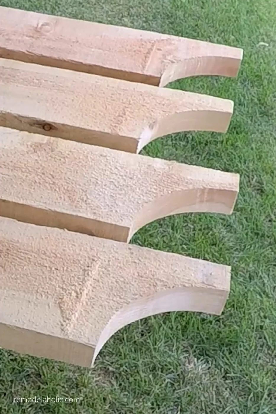 How To Cut Curved Arch Rafter Tail Designs For Pergola Arbor Beams Bekob