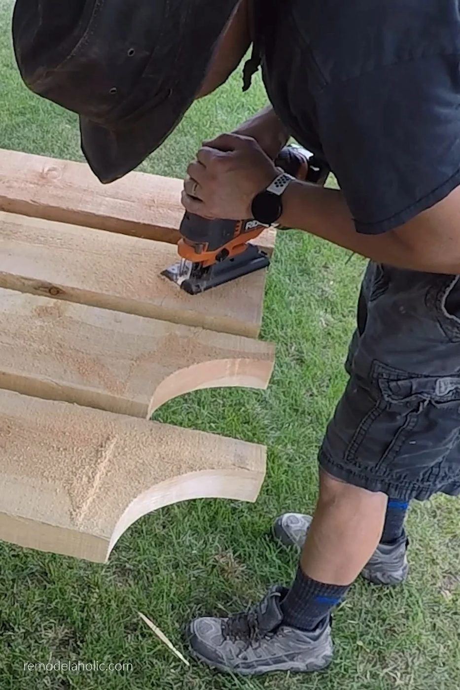 How To Cut Rafter Tail Designs For Pergola Arbor Beams Arch Rafter End Design Pattern Bekob