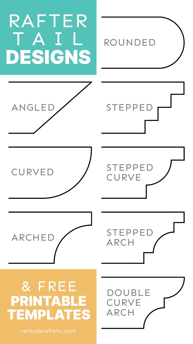 direct Diy Rafter Tail Designs And Templates For Pergola Arbor Gazebo Beams Bekob