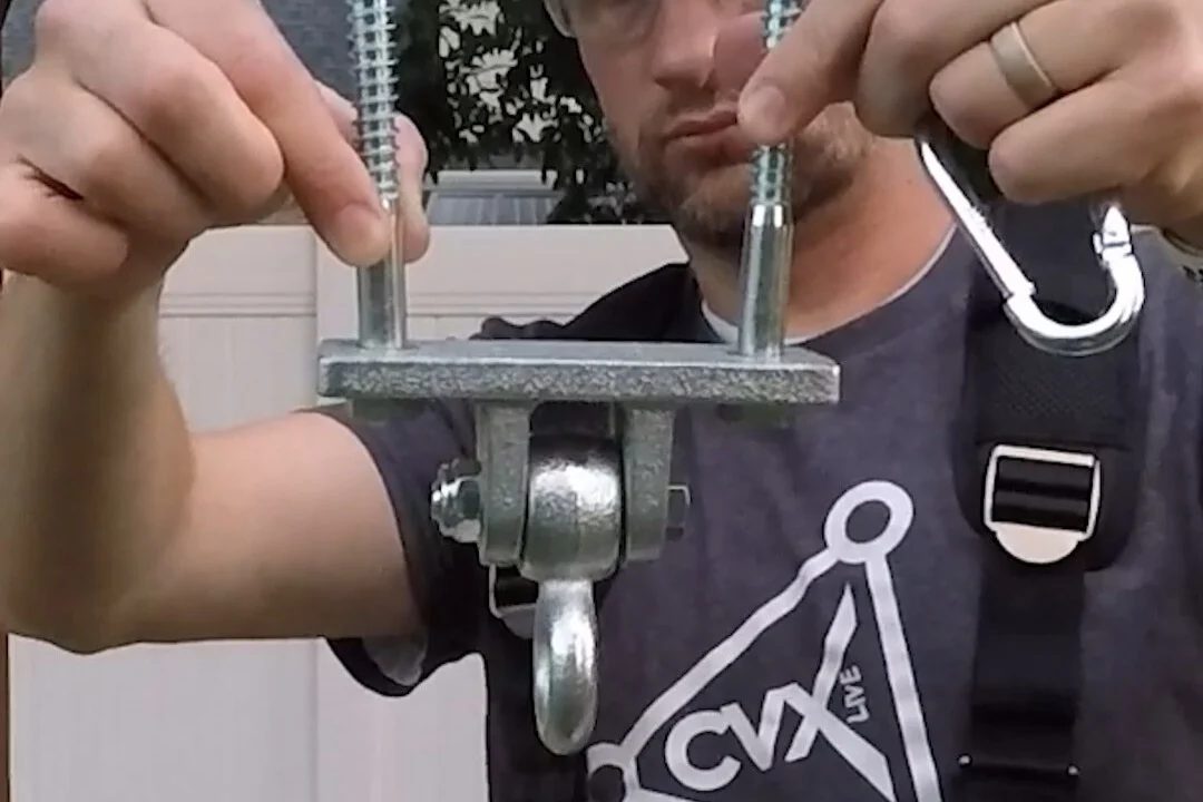 Handmade Arbor Swing: How to Install Porch Swing Brackets