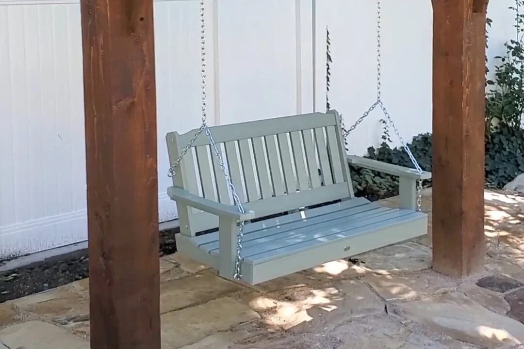 Handmade Arbor Swing: How to Hang a Porch Swing