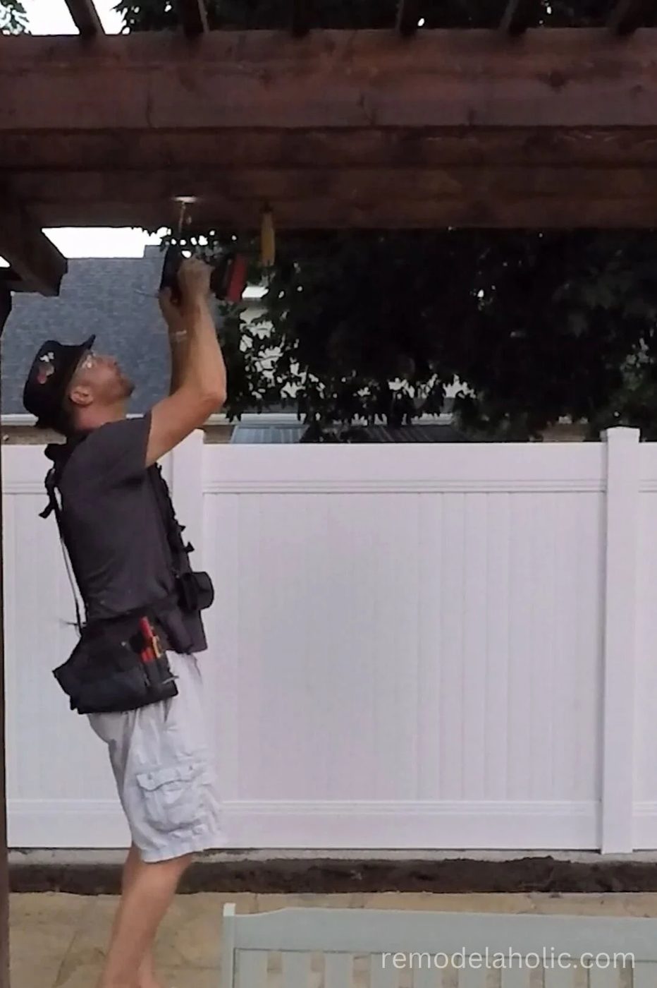 How To Install Heavy Duty Porch Swing Hangers On A 2x8 Rafter Beam Swing Arbor, Bekob