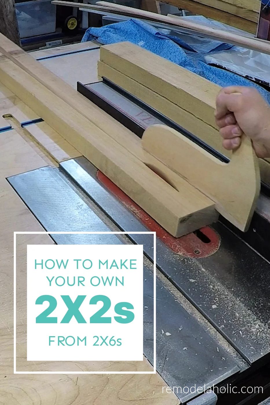 How To Make Your Own 2x2 Lumber From 2x6 Bekob