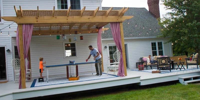 Build a Pergola on a Deck