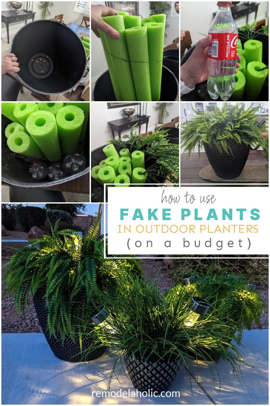 modest-cost Friendly Ways To Use Fake Plants In Outdoor Planters, Bekob