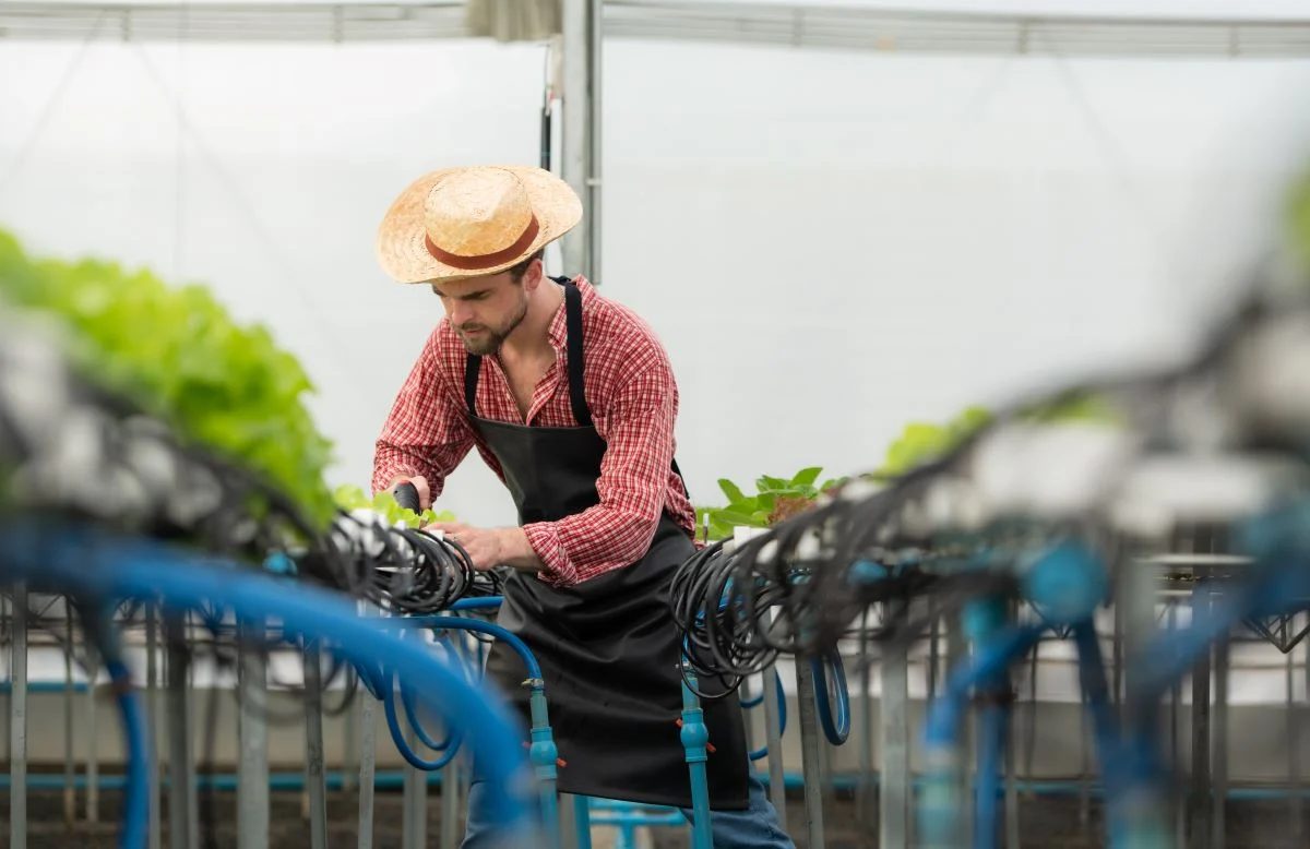 Man Automatic Watering System Shutterstock