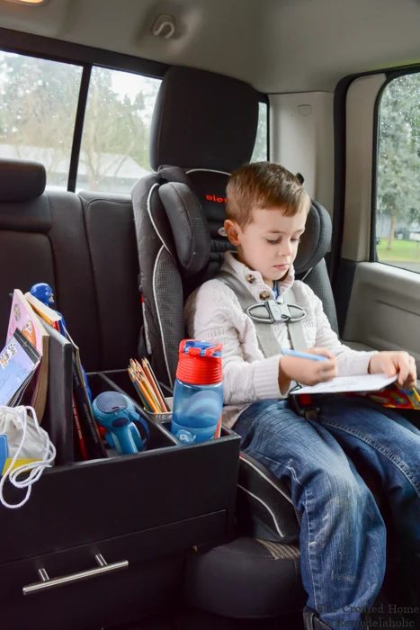 handmade car organizer