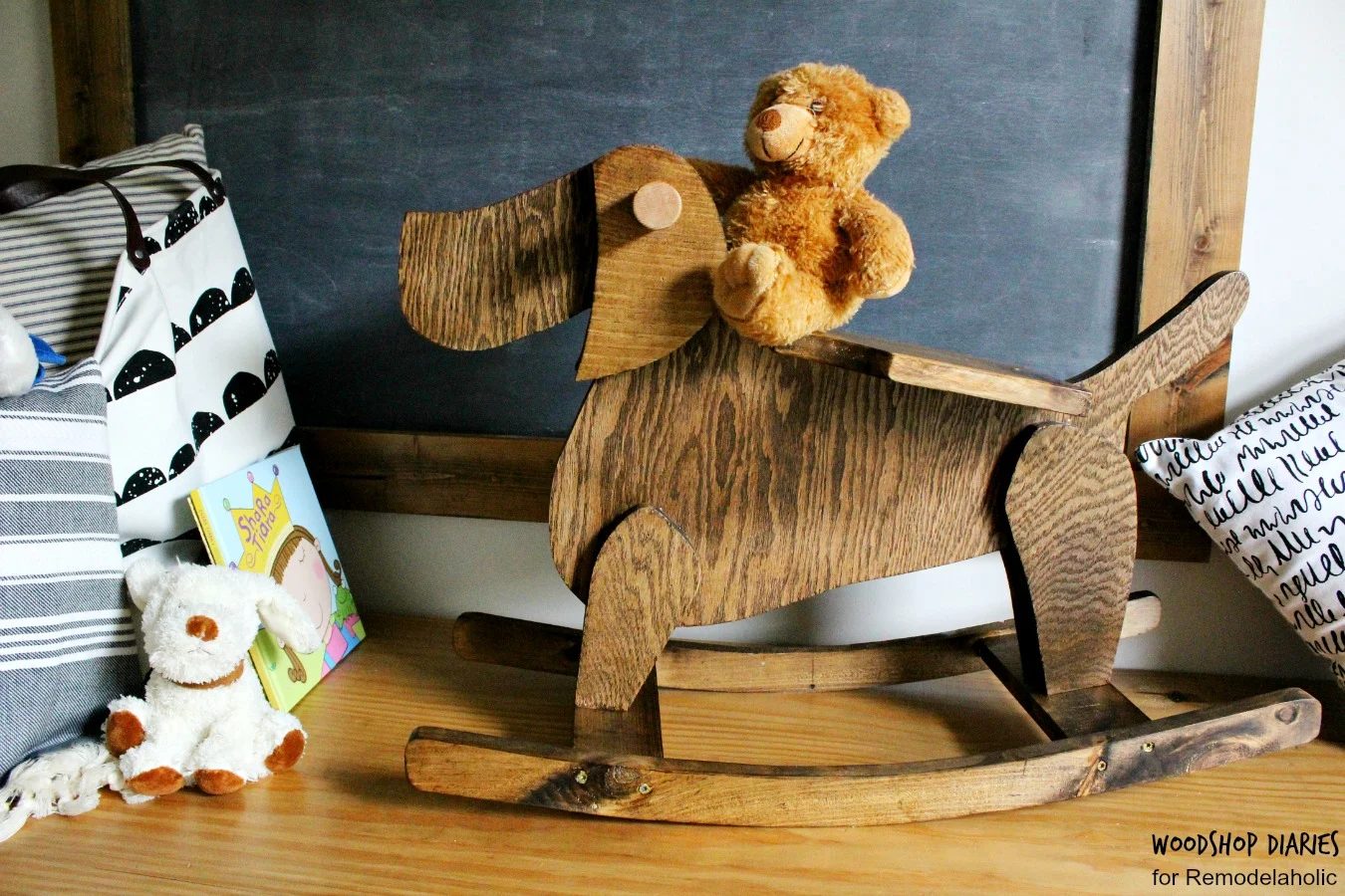 A Classic Rocking Horse Twist: Handmade Wooden Rocking Toy Dog Plans