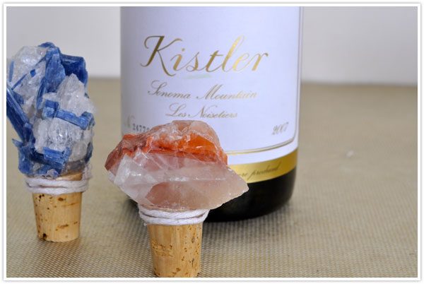 handmade crystal bottle stoppers