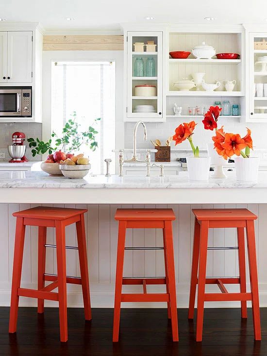Easily build your own Handmade bar stools with these free plans on Bekob.com
