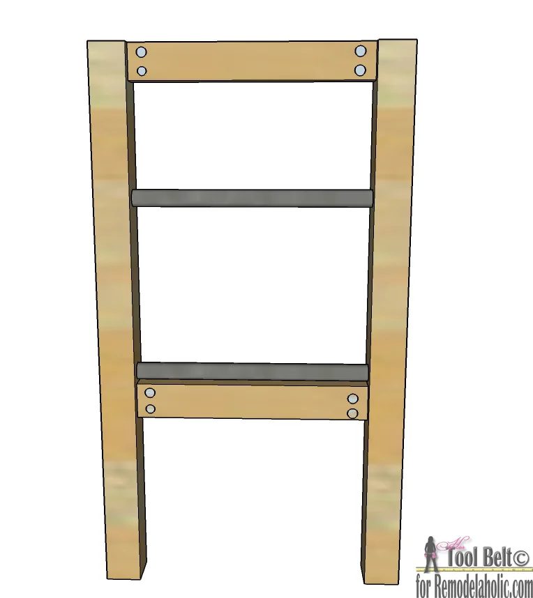 Easily build your own Handmade bar stools with these free plans on Bekob.com